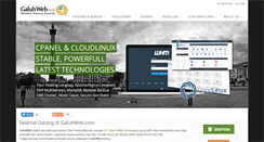 Desktop Screenshot of galuhweb.com